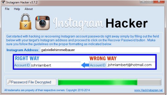 Hack instagram password for mac